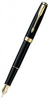 Parker Sonnet - Essential Black Lacquer GT, перьевая ручка, F