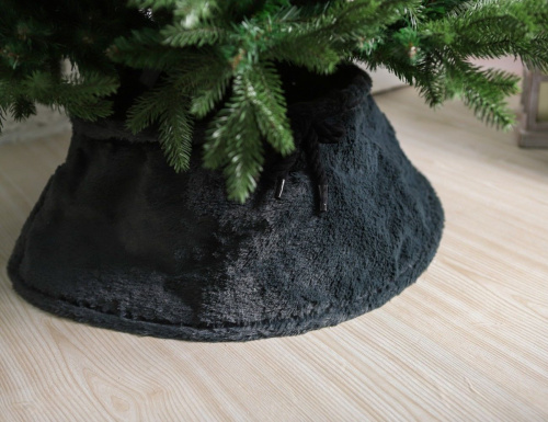 Юбка для декорирования основания елки CHARME COSY, текстиль, черная, 60х40 см, Koopman International в интернет-магазине VsemPodarok.com фото 3
