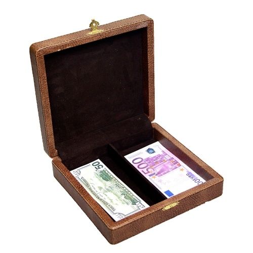 Шкатулка для денег «Доллары-Евро» фото 5