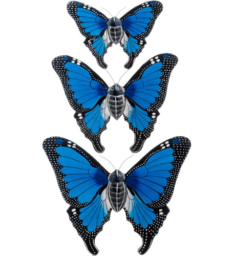 63-029 Панно «Трио бабочек» (о.Бали)