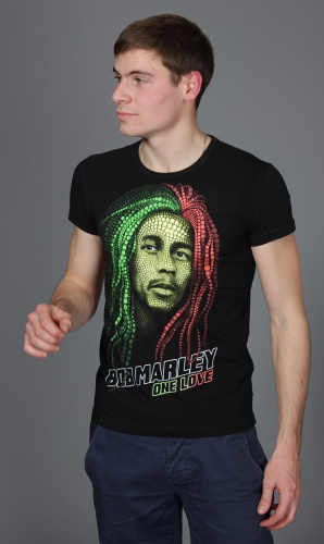 Мужская футболка"BOB MARLEY" фото 3