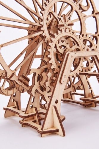 Механический 3D-пазл из дерева Wood Trick Колесо Обозрения фото 2