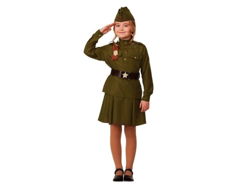 Детская военная форма Солдатка, Батик фото 3