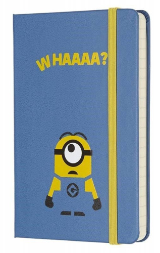 Блокнот Moleskine Minions Limited Edition, в линейку фото 2