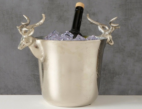 Кулер для вина и шампанского "Людвиг", алюминий, серебряный, 27 см, Boltze фото 4