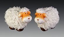 Копилка "Овца белая и пушистая", разные модели, 10х16х13 см, Holiday Classics