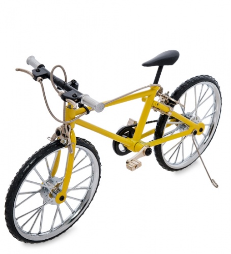 VL-20/3 Фигурка-модель 1:10 Велосипед детский "Street Trial" желтый