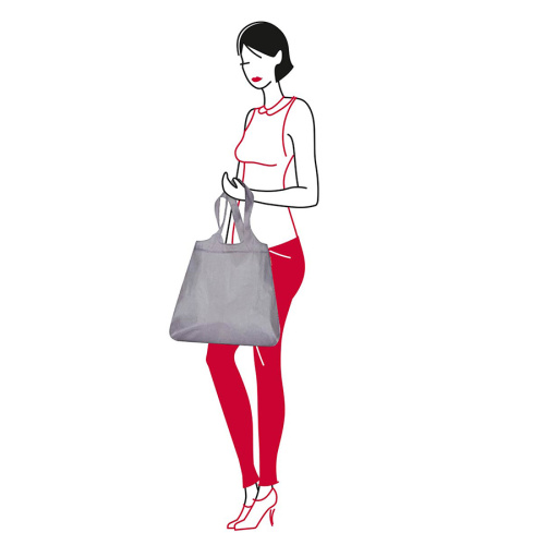 Сумка складная Mini maxi shopper reflective фото 5