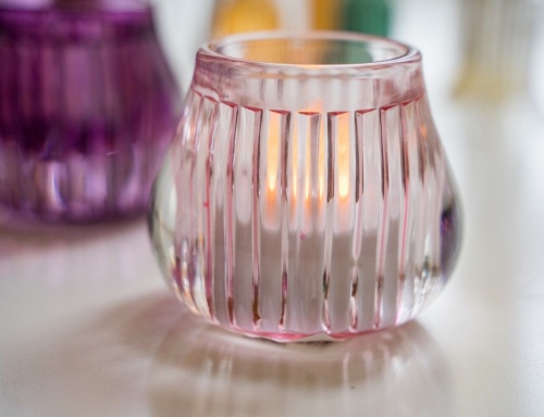 Подсвечник под чайную свечу "Элисон", стекло, 7х8 см, разные цвета, Boltze фото 5
