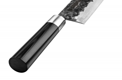 Набор: нож Samura накири Blacksmith, 16,8 см, гвоздичное масло, салфетка фото 5