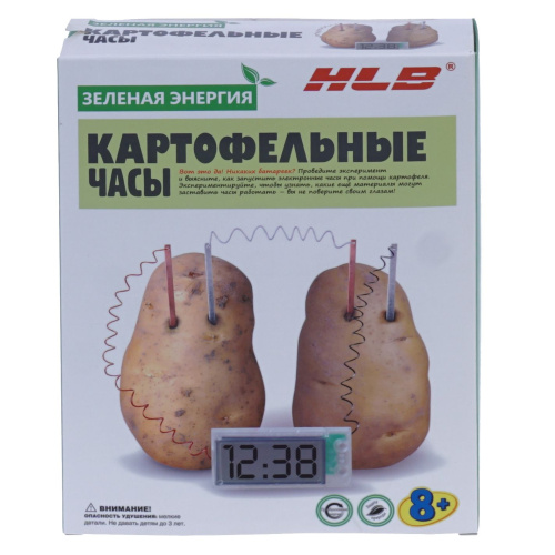 Набор: Зеленая энергия. Картофельные часы (H.L.B) фото 3