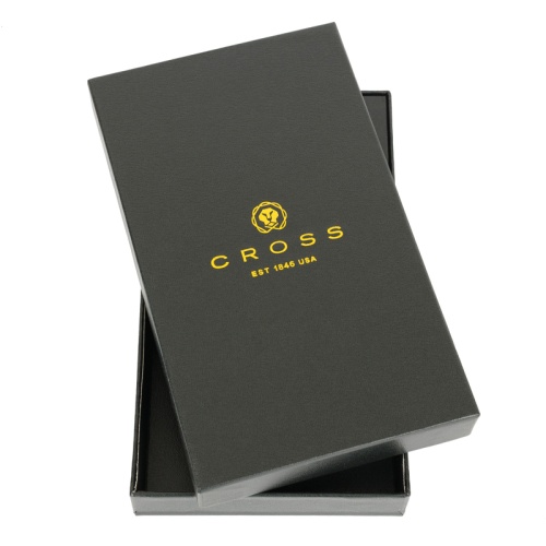 Бумажник для документов с ручкой Cross Concordia, кожа наппа, черный, 14х11х1 см фото 3