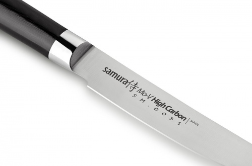 Нож Samura для стейка Mo-V, 12 см, G-10 фото 5