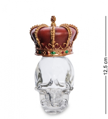 WS-1029 Флакон "Корона на стеклянном черепе" фото 2