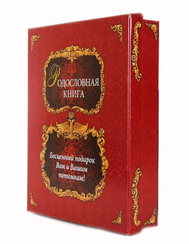 Родословная книга Благословение с картинкой в картонной коробке фото 4