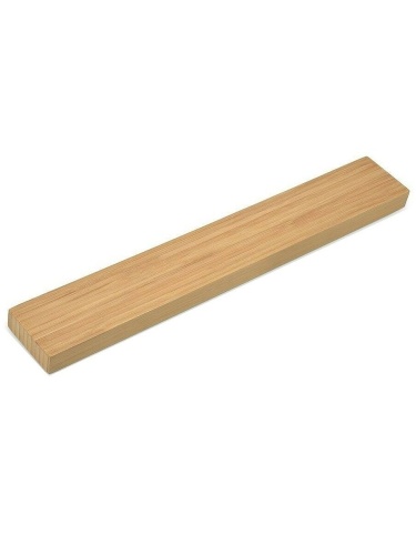 Магнитный держатель для ножей в деревянном исполнении (бамбук) фото 4