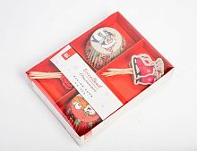 Набор SWEET HOLIDAY - бумажные формы для кексов и палочки для коктейлей (24 шт.), Koopman International