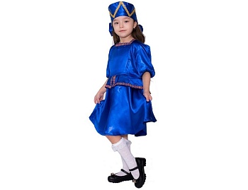 Карнавальный костюм КАДРИЛЬ, синий, на рост 104-116 см, 3-5 лет, Бока