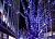 Клип Лайт - Спайдер Quality Light 60 м, 600 синих LED ламп, прозрачный ПВХ, IP44, BEAUTY LED