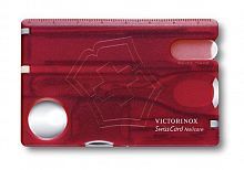 Швейцарская карточка Victorinox SwissCard Nailcare, красная, 0.7240.T