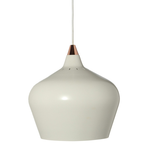 Лампа подвесная cohen xl, 32хD32 см, матовая, белый шнур