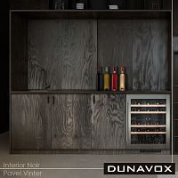 Компрессорный винный шкаф Dunavox DAUF-39.121