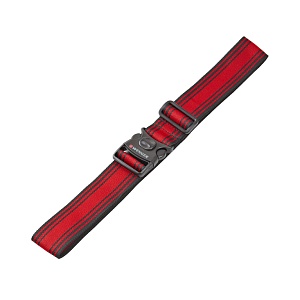 Ремень багажный Wenger, черный/красный, 101,5x1,4x5 см
