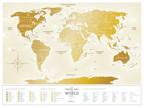 Карта travel map world фото 7