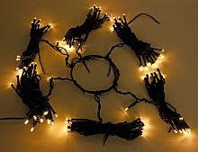 Гирлянда "Звёздная ёлочка", тёплые белые LED-огни, для улицы, Koopman International