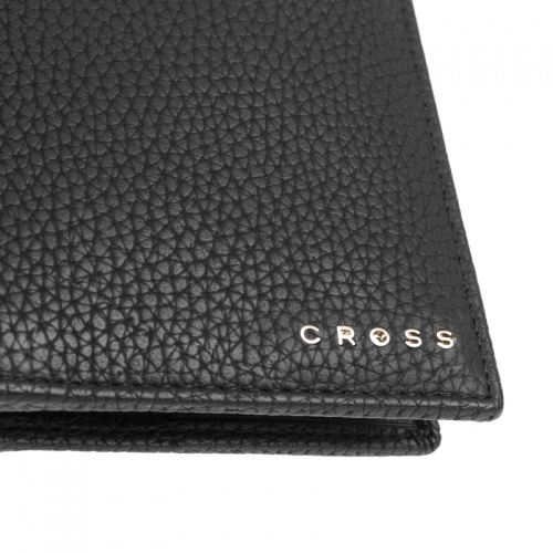 Бумажник для документов с ручкой Cross Nueva Management, кожа наппа, черный, 14х11х1 см фото 3