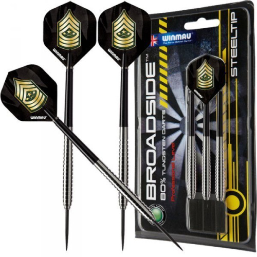 Дротики Winmau Broadside Tungsten steeltip 22gr (средний уровень) фото 2