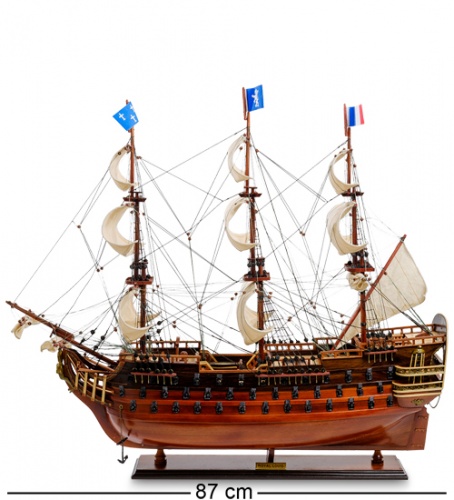 SPK-03 Модель французского линейного корабля 1668г. "Le Royal Louis" фото 7