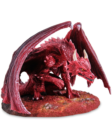 WS-301 Статуэтка «Красный Дракон» (Фэнтези) фото 3