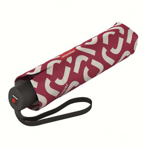 Зонт механический pocket classic signature red фото 2