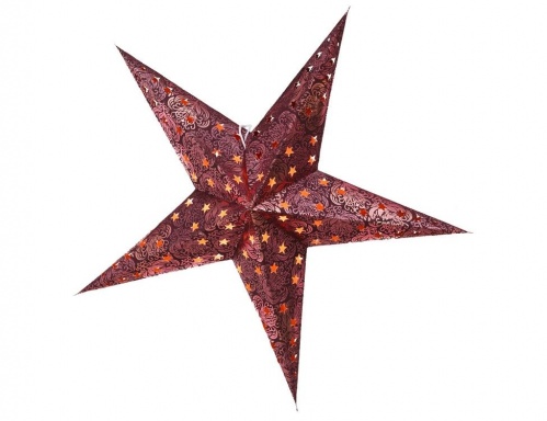 Подвесная звезда "Равенна", бумага, 60 см, Boltze фото 5