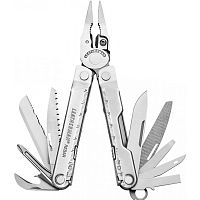 Мультитул Leatherman Rebar, 17 функций, кожаный чехол