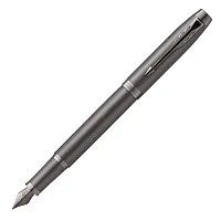 Parker IM Professionals - Monochrome Titanium, перьевая ручка, М, подарочная упаковка