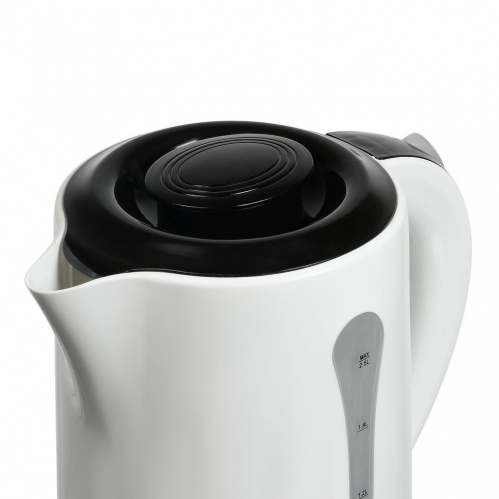 Чайник электрический Starwind (2,5 литра) 2200 Вт, белый фото 3