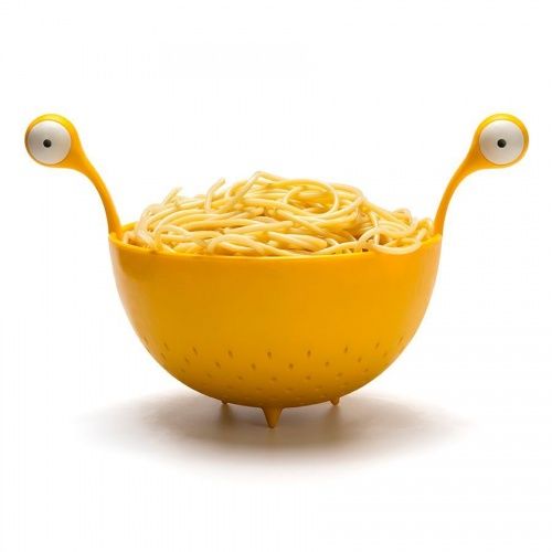 Дуршлаг spaghetti monster желтый, OT872 фото 3