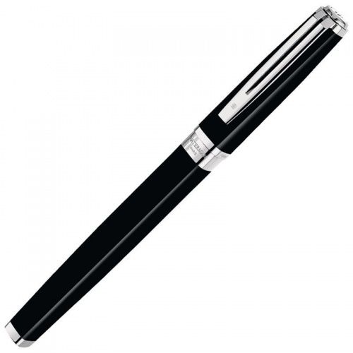 Waterman Exception - Black ST Slim, перьевая ручка, F фото 3