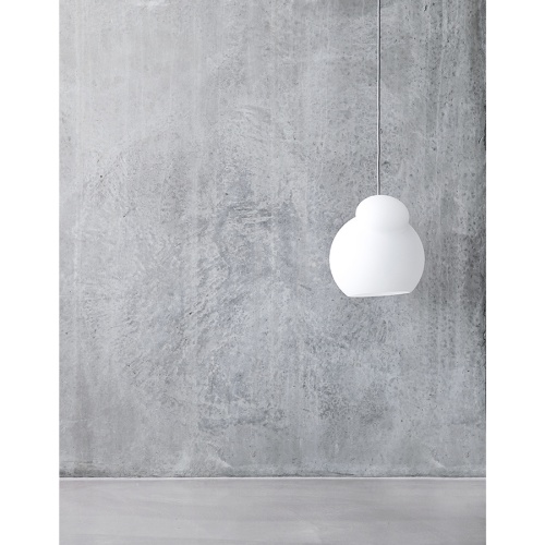 Лампа подвесная air, 25,5хD22 см, белое опаловое стекло фото 4