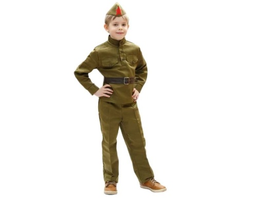 Детская военная форма "Солдат" (с брюками), Бока фото 2