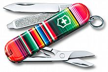 Нож-брелок Victorinox Classic LE 2021, 58 мм, 7 функций, Mexican Zarape