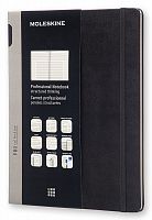 Блокнот Moleskine Professional XL, 192 стр., черный, в линейку