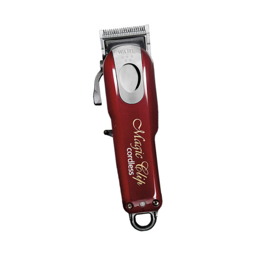 Машинка для стрижки Wahl Magic Clip Cordless 5V, аккум/сетевая, 8 насадок, бордовая фото 6