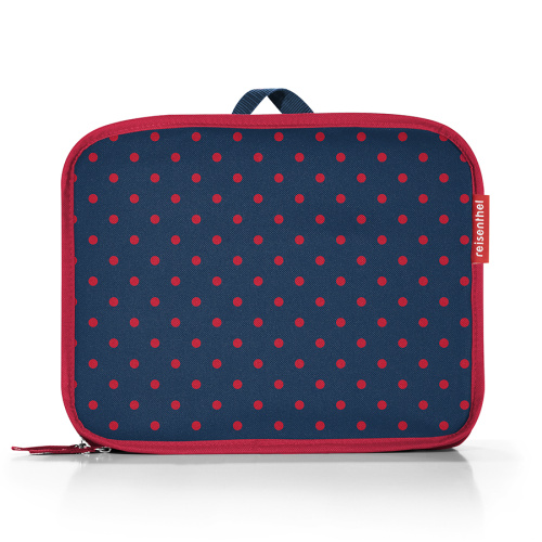 Сумка на колесиках foldabletrolley mixed dots red фото 4