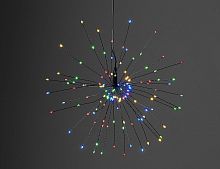 Светильник подвесной FIREWORK (ФЕЙЕРВЕРК), 120 микро LED-огней, 26х26см+3м, черная проволока, чёрный провод, STAR trading