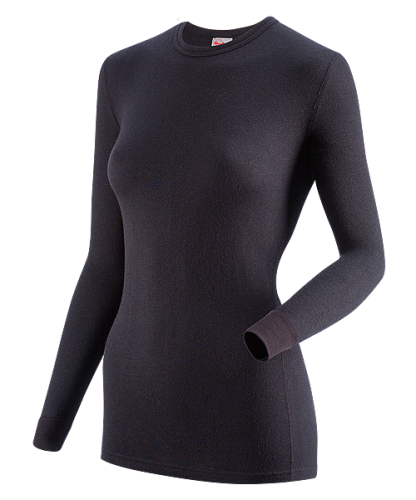 Комплект женского термобелья Guahoo: рубашка + лосины (21-0401 S-BK / 21-0401 P-BK) фото 2