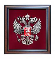 Плакетка с гербами, эмблемами Герб России 43х46см, ПЛ-64