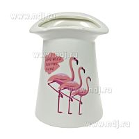Ваза "Фламинго" 12*10*15 см